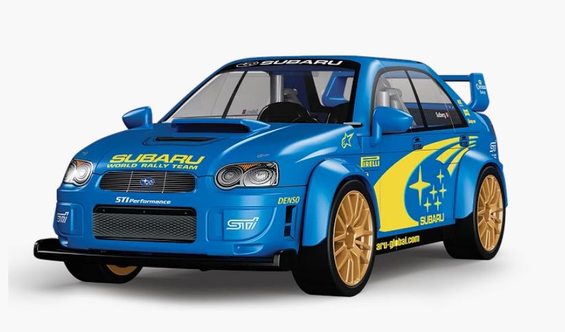 Subaru Impreza WRC 2004 car brick model - COBI 24652 - 206 bricks