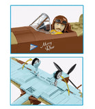 Supermarine Spitfire Mk.IXe plane brick model - COBI 5764 - 364 bricks Planes Cobi