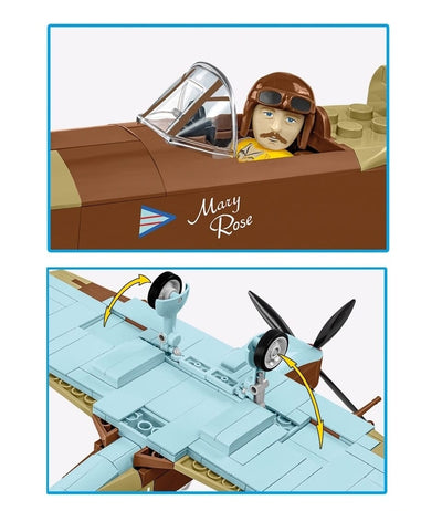 Supermarine Spitfire Mk.IXe plane brick model - COBI 5764 - 364 bricks Planes Cobi