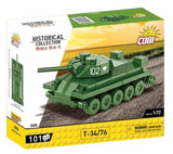 T34/76 brick tank model - COBI 3088 - 101 bricks Tank Cobi
