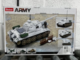 T34/85 Medium tank model - Sluban M38-B0978 - 518 bricks Tank SLUBAN
