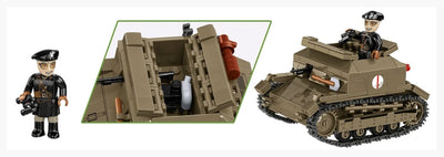 TK-3 Tankette brick model - COBI 2658 - 323 bricks Cobi