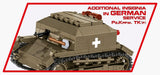 TK-3 Tankette brick model - COBI 2658 - 323 bricks Cobi