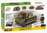 TK-3 Tankette brick model - COBI 2658 - 323 bricks Cobi