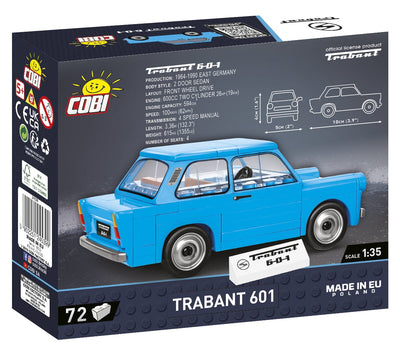 Trabant 601 brick model car - COBI 24539 - 72 bricks COBI