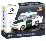 Trabant 601 Polizei brick model car - COBI 24541 - 82 bricks COBI