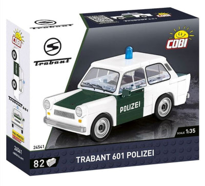 Trabant 601 Polizei brick model car - COBI 24541 - 82 bricks COBI
