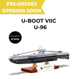 U-Boot VIIC U-96 submarine brick model - COBI 4857 - 158 bricks Ship Cobi