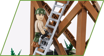 US Control Tower brick model - COBI 3125 - 664 bricks Architecture Cobi