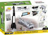 V2 rocket on Meiller vehicle brick model - COBI 3120 - 1210 bricks EXECUTIVE EDITION Other Military Cobi