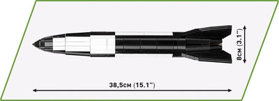 V2 rocket / Vergeltungswaffe-2 brick model - COBI 3121 - 600 bricks Other Military Cobi
