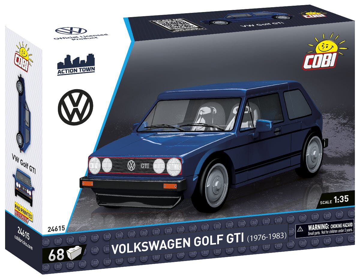 Volkswagen Golf GTI car brick model (1976) - COBI 24615 - 64