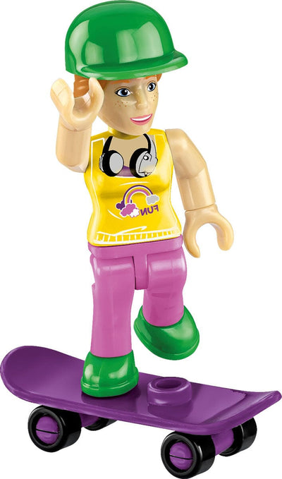 Volkswagen T2a Campingwagen brick model - COBI 24616 - 287 bricks car Cobi