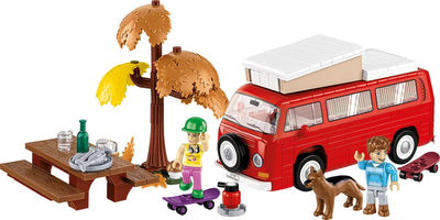 Volkswagen T2a Campingwagen brick model - COBI 24616 - 287 bricks car Cobi