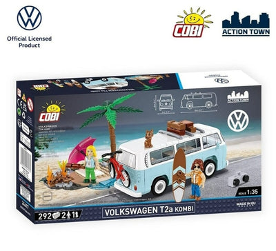 Volkswagen T2a Kombi brick model - COBI 24617 - 292 bricks car Cobi