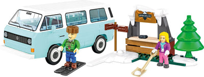 Volkswagen T3 Winter Adventure brick model - COBI 24639 - 189 bricks car Cobi