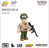 Waco CG-4 brick glider model - COBI 5755- 784 bricks Planes Cobi
