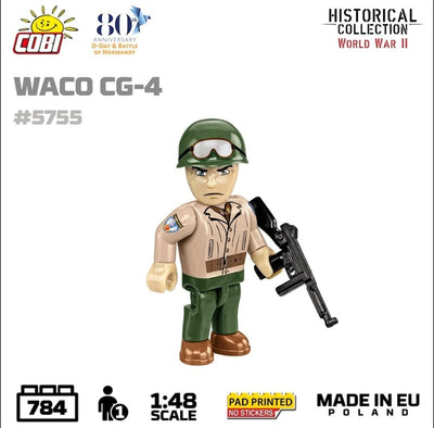 Waco CG-4 brick glider model - COBI 5755- 784 bricks Planes Cobi