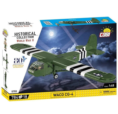 Waco CG-4 brick glider model - COBI 5755- 784 bricks Planes Cobi
