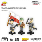 Warsaw Uprising 1944 figures - COBI 2057 - 35 bricks Parts Cobi