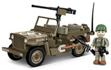 Willys MB 132 KL Jeep brick model - COBI 3133 - 132 bricks Other Military Cobi