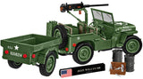 Willys MB - COBI 2804 - 1580 brick Jeep model - Executive Edition Other Military Cobi