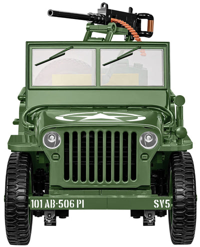 Willys MB - COBI 2804 - 1580 brick Jeep model - Executive Edition Other Military Cobi