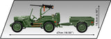 Willys MB - COBI 2804 - 1580 brick Jeep model - Executive Edition Other Military Cobi