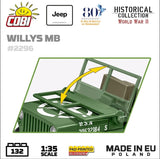 Willys MB & M2 Gun - COBI 2296 - 132 bricks Other Military Cobi