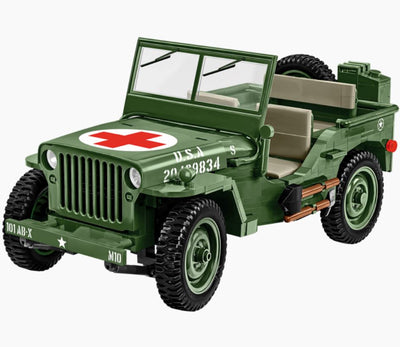 Willys MB Medical - COBI 2806 - 1131 brick Jeep model car Cobi