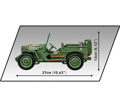 Willys MB Medical - COBI 2806 - 1131 brick Jeep model car Cobi