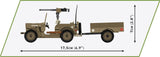 Willys MB & trailer - COBI 3132 - 200 bricks Other Military Cobi