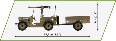 Willys MB & trailer - COBI 3132 - 200 bricks Other Military Cobi