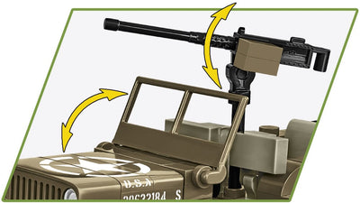 Willys MB & trailer - COBI 3132 - 200 bricks Other Military Cobi