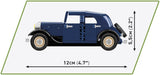 1934 Citroen Traction 7A - COBI 2263 - 222 Bricks - BRICKTANKS