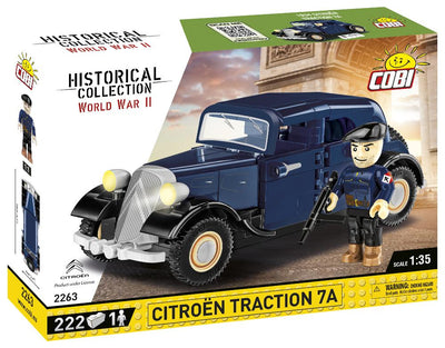 1934 Citroen Traction 7A - COBI 2263 - 222 Bricks - BRICKTANKS