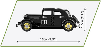 1938 Citroen Traction 11C - COBI 2266 - 237 Bricks - BRICKTANKS