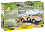 Afrika Korps 1937 Horch 901 (KFZ 15) - COBI 2256 - 178 Bricks - BRICKTANKS