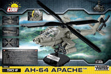 AH-64 Apache - COBI 5808 - 510 brick attack helicopter - BRICKTANKS