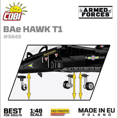 BAe Hawk T1 Royal Air Force - COBI 5845 - 362 bricks Planes Cobi