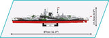 Battleship Tirpitz - COBI 4839 - 2910 Bricks - BRICKTANKS