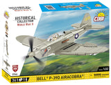 Bell P-39D Airacobra plane brick model - COBI 5746- 361 brick Planes Cobi