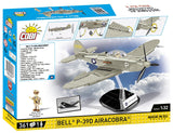 Bell P-39D Airacobra plane brick model - COBI 5746- 361 brick Planes Cobi