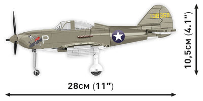 Bell P-39D Airacobra plane brick model - COBI 5746- 361 brick Planes Cobi