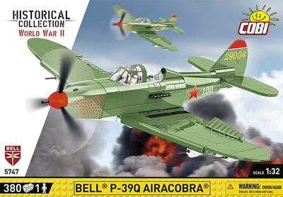 Bell P-39Q Airacobra plane brick model - COBI 5747- 380 brick Planes Cobi