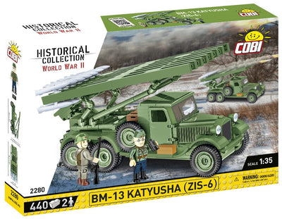BM-13 Katyusha rocket launcher - COBI 2280 - 450 Bricks - BRICKTANKS