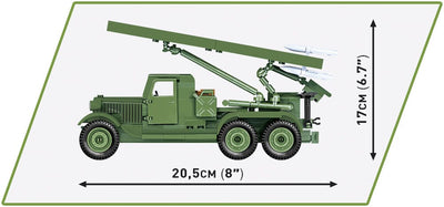 BM-13 Katyusha rocket launcher - COBI 2280 - 450 Bricks - BRICKTANKS