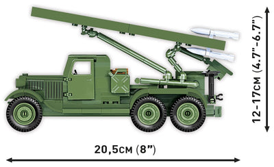 BM-13 Katyusha rocket launcher - COBI 2280 - 450 Bricks - BRICKTANKS