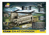 CH-47 Chinook - COBI 5807 - transport helicopter - 815 bricks - BRICKTANKS