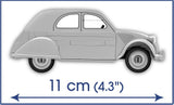 CITROEN 2CV TYPE A (1949) - COBI 24510 - 80 Bricks - BRICKTANKS